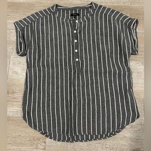 Quince Cap Sleeve 100% Cotton Blouse